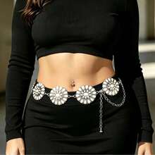 自由奔放的金属腰带，适合夏季、上学、秋季、万圣节等各种场合。 - 古白K白寶石 - 查看 7