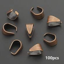 100pcs Approx. 8mm Alloy Pumpkin Seed Connectors, Suitable For DIY Jewelry Necklaces, Earrings, Bracelets, Bag Charms, Handmade Craft Accessories - Melon Seed Button - View 14