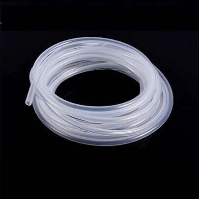 Ống silicon trong suốt 4mm x 6mm, đường kính trong 4mm, đường kính ngoài 6mm, thích hợp cho sản xuất bia tại nhà, khí nén, điều hòa không khí, bể cá và nhiều ứng dụng khác.