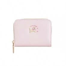 Tarjetero con forma de corazón para perro, monedero minimalista coreano elegante, cartera de estudiante de alta gama para mujeres, regalos de festival, graduación, aprecio a maestros, cumpleaños, regalos para madres, Día de la Madre, artículos esenciales para vacaciones, regalos de graduación, lindo para mujeres, cartera de tarjetas, artículo esencial de viaje - Multicolor - Ver 10
