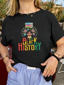 Women T-Shirts - Black - View 1