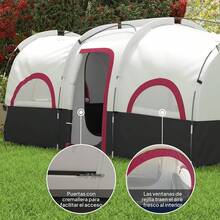 Camping Tents - Grey - View 4