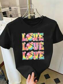 Women T-Shirts - Black - View 2