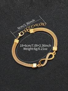 Bộ 2 chiếc đồng hồ nữ thời trang thường ngày, mặt vuông tối giản, máy quartz thanh lịch + vòng tay (Không bao gồm hộp đồng hồ) - Nhiều màu - Xem 6