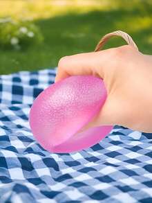 Transparent Malt Sugar Squeeze Stress Relief Tool, Soft Silicone Squeeze Toy For Relaxation, Portable Squeeze Ball - Multicolor - View 7