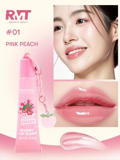 1 Set de Kit de Aceite Labial con Sabor a Fruta Romántico, Nutritivo y Humectante, Ideal para Uso Diario. Perfecto como Regalo para el Día de la Madre, San Valentín o Cualquier Ocasión de Fiesta. Contiene Esencia de Fruta, Proporcionando una Sensación Fresca y un Brillo Natural.