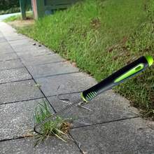 4件套重型金属除草工具套装 - 符合人体工程学的手柄，耐用的钢爪 - 非常适合花园、草坪和苔藓清除，是万圣节和圣诞节的绝佳礼物 - A - 查看 3