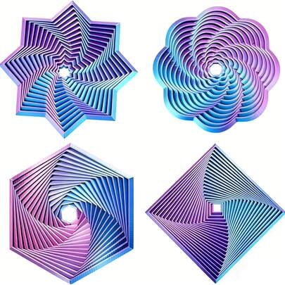2 món đồ chơi giảm căng thẳng in 3D, thiết kế hình lục giác fractal, hình xoắn ốc xoay, đồ chơi giảm stress giác quan, thích hợp làm quà tặng ngày lễ, Giáng sinh, sinh nhật (màu tím nhạt), trò chơi tiệc tùng, tiệc độc thân, đồ dùng tiệc độc thân, đồ chơi, đồ trang trí sinh nhật, đồ dùng tiệc, đồ dùng tiệc sinh nhật, đồ dùng tiệc tốt nghiệp.