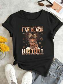 Women T-Shirts - Black - View 2