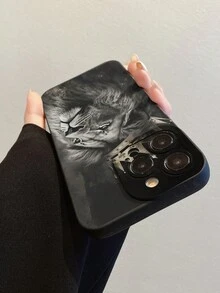 1个精密穿孔边缘彩绘动物狮子设计加厚防震保护手机壳，兼容 16/16 Pro/16 Plus/16 Pro Max、15 Pro Max、13、P14、P11、XS、XR、7/8、P7/8 Plus、Galaxy S25/S25 Plus/S25/S25 Ultra、Galaxy A16 4G、Galaxy A36、Galaxy A56、Galaxy A26、A50、A12、A32、A52、A72、A51、A21S、A13、A14、S22 Ultra、S23、A33、A53、S20 FE、11 Youth、12 Pro、12/12X、Note 11、9A、9C、Poco X3 NFC、10、9、Note 9、12C、Note 11 Pro。 10C，Note 8 Pro - 彩色 - 查看 4