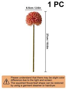 Bó hoa giả gồm 8/16 bông cúc, bồ công anh, cẩm tú cầu, thích hợp làm quà tặng cho bạn bè, cô dâu, trang trí đám cưới, nhà cửa, văn phòng, quán cà phê, tiệc tùng. - Màu Cam san hô - Xem 11