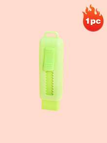 Pink Retractable Sliding Eraser Set, Cute Pull-Push Large Pencil Eraser With Plastic Cover, 4 Refill Soft Erasers For Students, Office, Daily Use, Popular Stationery - Rectangle - View 13