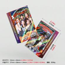 Bộ 124 tấm thiệp Lomo dạng album đơn họa tiết SPAGHETTI, thiệp hologram. - thẻ - Xem 5
