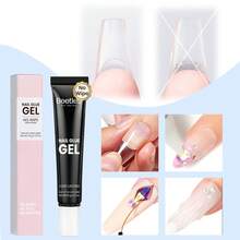 1Pcs 20g Solid Nail Glue Gel, No Wipe Hands-Free Clear Glue, Beetles Soft Nail Tip Adhesive For Press On Nails Acrylic Nail Extensions, Soak Off Long Lasting 3D Nail Art Gel, Beginner Friendly Nail Lamp Needed - 1Pcs 20g No Wipe Hands-Free Clear Glue - 查看 8