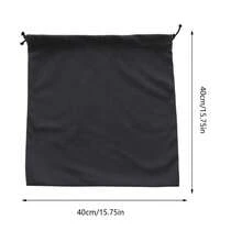 Bolsas antipolvo con cordón para bolsos, protector de carteras y bolsa de almacenamiento para viajes, funda de tela multifuncional para bolsos de lujo - Caqui - Ver 7