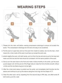 23-32mmHg Compression Leg Warmers (Grade 2) | Thigh High Compression Stockings, Open Toe Calf Compression Sleeve With Anti-Slip Grip, Suitable For Men And Women - KF-wBY-02 - View 9