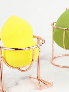 Makeup Sponge Holder, Creative Makeup Sponge Organizer, Makeup Tool Sponge Holder, Makeup Sponge Spring Rack - Multicolor - View 4