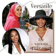 Non-Slip Wig Grip Cap With Breathable Cotton Top, Adjustable Strap Wig Headband With Internal Silicone Strip For Extra Hold, Comfort, And Hair Protection (Fits 21-24in) - View 12