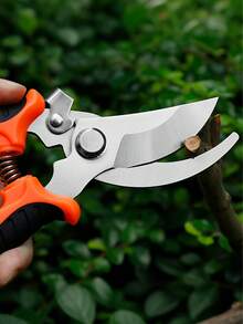 A Set Of Garden Pruning Shears – Portable Flower Pruning Shears Set | Ergonomic Non-Slip Handle | High-Tension Spring | Easy Cutting | Modern Metal Blade Pruning Shears | High-Efficiency Gardening Tools - Multicolor - View 3