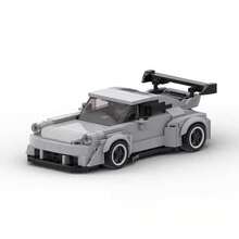 Set de Bloques de Construcciónécnica Superdeportivo Rojo 377 Piezas, Modelo Realista de Coche Deportivo, Juguete Educativo para Niños, para Coleccionismo y Decoración de Coches Urbanos - 377PCS PDF - Ver 6