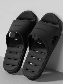 Anti-Slip, Odor-Resistant Bathroom Slippers, Breathable Perforated EVA Material, Unisex Home Sandals - Slippers - View 19