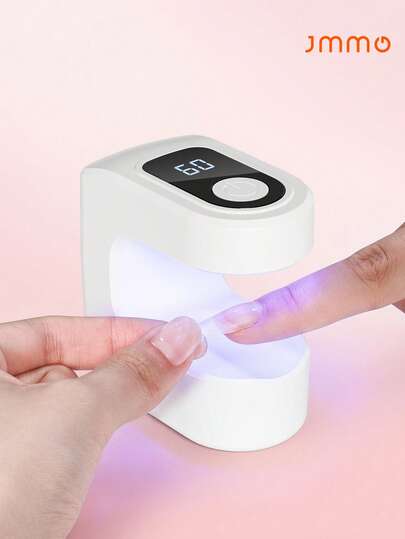 JMMO USB供电迷你便携式美甲烘干灯，LED UV美甲灯，适用于凝胶指甲油固化，送给女孩DIY居家使用的最佳礼物