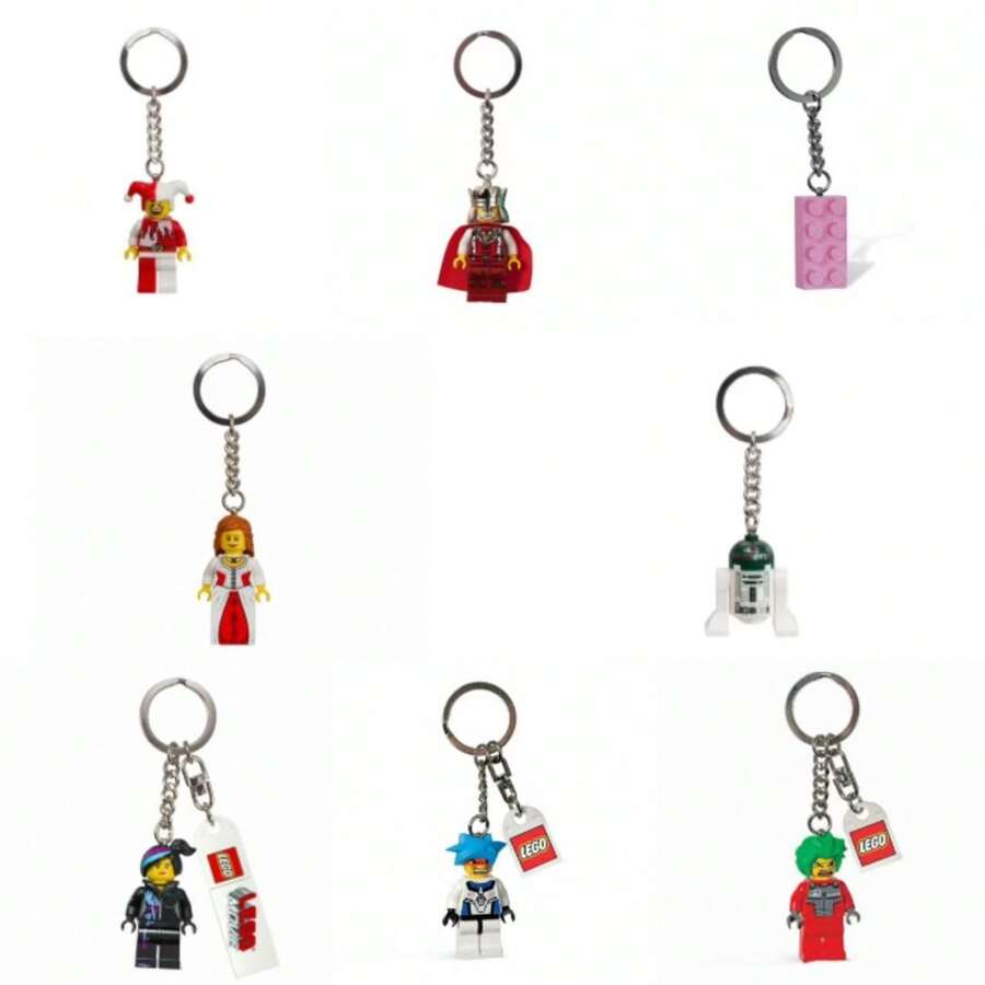 LEGO Keychain 4299934 4493747 850895 852946 852912 852911 852273 852958 - Multicolor - View 1