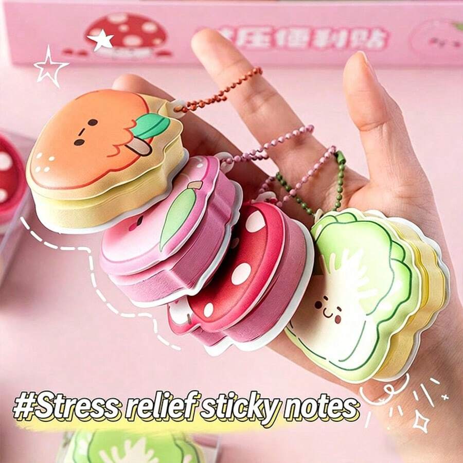 Sổ tay hình thù ngộ nghĩnh, giấy ghi chú mini, sổ tay di động, sổ tay sáng tạo, kiểu dáng ngẫu nhiên, quà tặng nhỏ cho mùa tựu trường/tiệc tùng. - Một cỡ - Xem 1