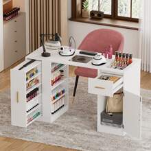 Vanities & Vanity Benches - White - View 2