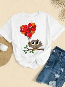 Women T-Shirts - White - View 2