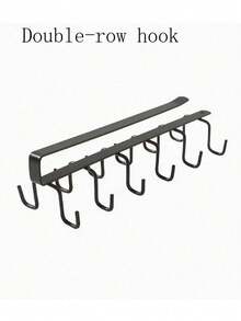 1pc Kitchen Hanging Rack, Cabinet Hook - View 11