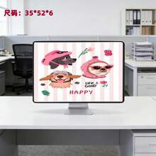 1. Vỏ bảo vệ chống bụi cho màn hình máy tính để bàn, vỏ TV, vỏ máy tính để bàn nguyên khối, chống bụi, chống mài mòn và chống trầy xước. - Bảo hiểm đầy đủ - Xem 18
