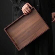 1 个带把手的竹制托盘，可用作早餐托盘、床上托盘，适合早餐、晚餐、客厅用餐 - 开学季 - 多色 - 查看 7