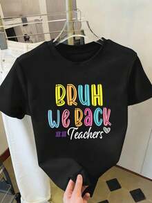 Women T-Shirts - Black - View 2
