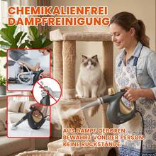 SUPERLEX Handheld Steam Cleaner, Power 1050W, Fast Heating, Equipped With 9 Accessories, With Lock And Protective Cover, Portable Steam Cleaner, Suitable For Carpets, Cars, Floors, Windows And Sofas - EU F Type Plug(220-240V) - View 8