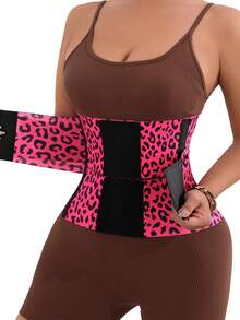 Women's Waist Cincher, Sports Shapewear, Belly Control Corset, Breathable Mesh High Elastic Comfort Fit, Suitable For Gym And Daily Wear, Underwear, Everyday - Hot Pink - View 9