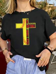 Women T-Shirts - Black - View 1