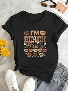 Women T-Shirts - Black - View 2