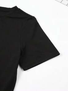 Men T-Shirts - Black - View 5