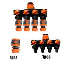 园艺软管接头套装,耐用ABS塑料软管接头,快速连接双软管适配器,软管末端接头,延长接头,草坪灌溉系统配件 - 管接頭 - 查看 19