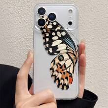 1个透明防震手机壳，TPU软壳，UV喷绘蝴蝶图案，适用于 7/8/7 Plus/8 Plus/X/XS/XR/XS Max/11/11 Pro/11 Pro Max/12/12 Pro/12 Pro Max/12 Mini/13/13 Pro/13 Pro Max/13 Mini/14/14 Pro/14 Pro Max/14 Plus/15/15 Pro/15 Pro Max/15 Plus/16/16 Pro/16 Pro Max/16 Plus/17/17 Pro/17 Pro Max/Air - 彩色 - 查看 4