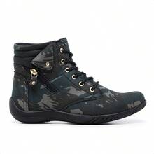 Women's Ankle Boot, Lightweight And Durable - Military - View 5