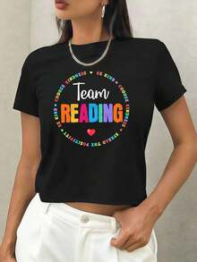 Women T-Shirts - Black - View 1