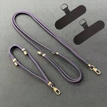 2 piezas Correa ajustable para smartphone, accesorios de moda anti-pérdida adecuados para el Día de San Valentín, viajes diarios, actividades al aire libre - Multicolor - Ver 12