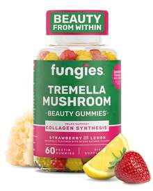 Gomitas de Hongo de Melena de León Fungies, sabor mixto de Arándano y Fresa - Suplemento de Hongo en Gomitas para Adultos y Niños, Función Cognitiva, 60 Porciones - Tremella - Ver 9