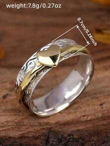1pc Beautiful Ring, Suitable For Women, Ideal For Mother's Day Gift, Anniversary Celebration, Party Jewelry - 1# - View 8