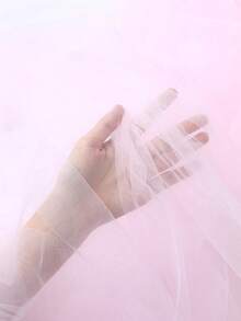 28pcs/4 Sets Pink Wedding Tulle Curtains, Hanging Sheer Curtains, Wedding Curtain Voile, Party Backdrop Decor, Stage Decor Tulle (With Clips), Wedding Accessories, Bridal Shower Party, Birthday Bridal Shower Photo Booth Photo Background, Perfect For Wedding, Birthday, Engagement And More Indoor/Outdoor Events - Pink - View 9