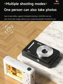 M26 CCD Digital Camera, 700mAh Battery, High Definition Digital Camera, Travel Essential, Point-And-Shoot Camera, Compact Camera, Portable Camera, Lightweight Design, Fashionable Camera, Reliable Performance, USB Interface, Suitable For Travelers And Photography Enthusiasts, Comes With 64GB Storage Card - View 5