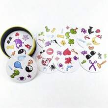 Trò chơi ghép bài cổ điển dành cho các buổi tụ họp gia đình và các trò chơi trên bàn cờ, phù hợp cho gia đình và bạn bè, cũng là một món quà lý tưởng cho kỳ nghỉ lễ. - Nhiều màu - Xem 4