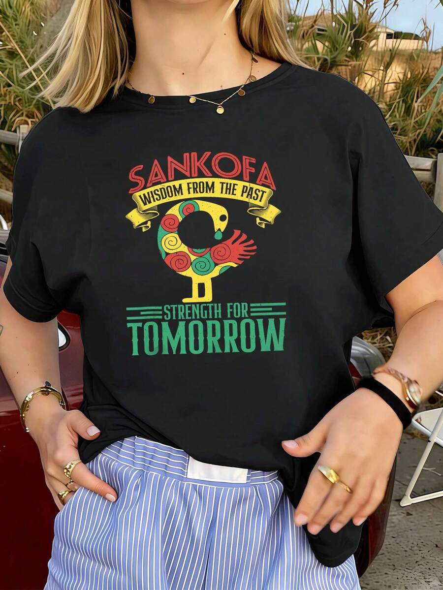 Women T-Shirts - Black - View 1